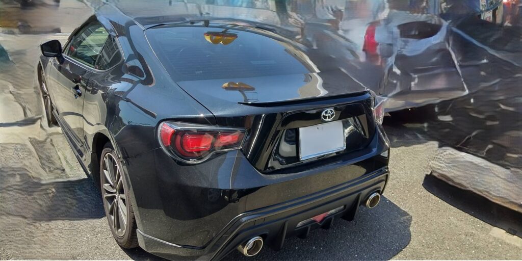 ﾄﾖﾀ86　鈑金塗装